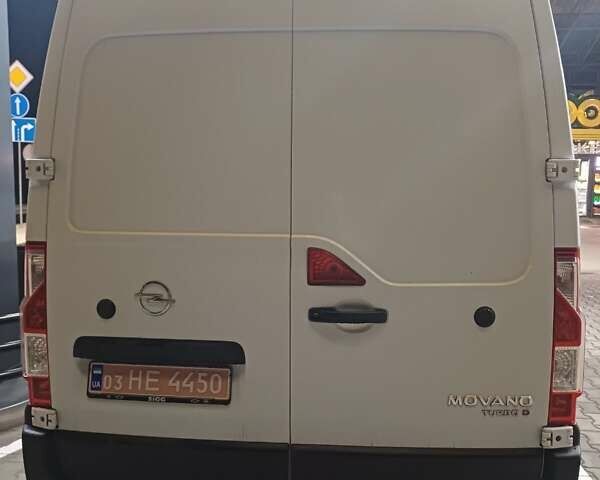 Белый Опель Movano, объемом двигателя 2.3 л и пробегом 275 тыс. км за 18799 $, фото 9 на Automoto.ua
