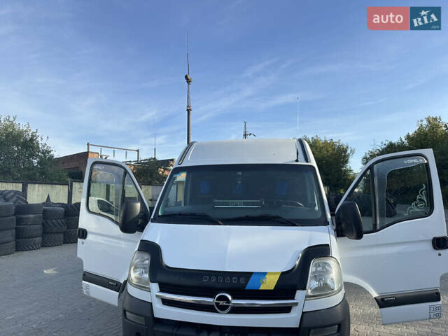 Белый Опель Movano, объемом двигателя 2.46 л и пробегом 572 тыс. км за 8500 $, фото 1 на Automoto.ua
