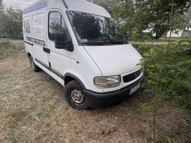 Белый Опель Movano, объемом двигателя 2.8 л и пробегом 435 тыс. км за 2600 $, фото 2 на Automoto.ua