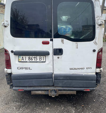 Белый Опель Movano, объемом двигателя 2.8 л и пробегом 300 тыс. км за 3300 $, фото 2 на Automoto.ua