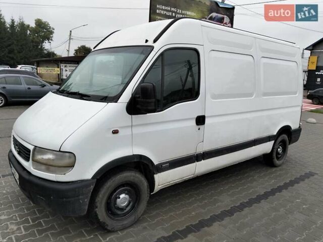 Білий Опель Movano, об'ємом двигуна 2.8 л та пробігом 350 тис. км за 4700 $, фото 3 на Automoto.ua