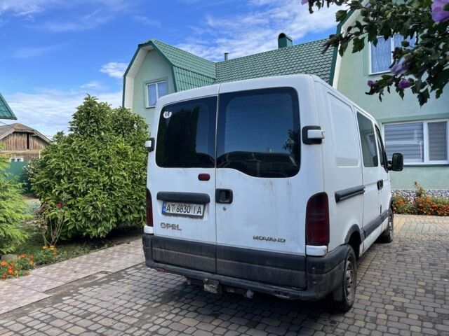 Белый Опель Movano, объемом двигателя 2.4 л и пробегом 460 тыс. км за 3000 $, фото 2 на Automoto.ua