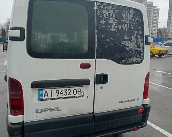 Белый Опель Movano, объемом двигателя 2.5 л и пробегом 450 тыс. км за 3999 $, фото 14 на Automoto.ua