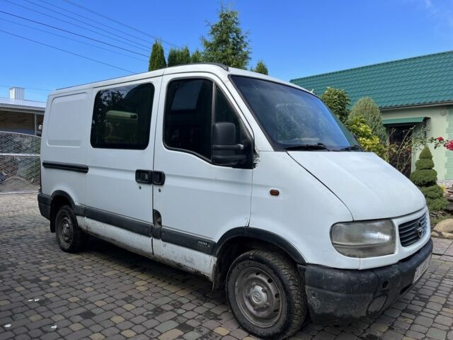 Белый Опель Movano, объемом двигателя 2.4 л и пробегом 460 тыс. км за 3000 $, фото 1 на Automoto.ua