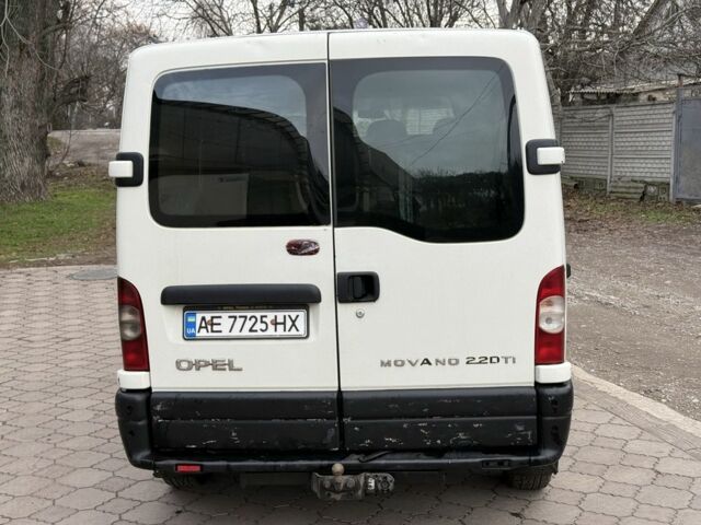 Білий Опель Movano, об'ємом двигуна 2.2 л та пробігом 555 тис. км за 2500 $, фото 5 на Automoto.ua