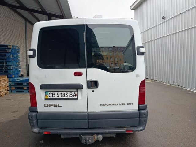 Опель Movano 2002 в Киеве на Automoto.ua Белый Опель Movano, объемом двигателя 2.5 л и пробегом 457 тыс. км за 4000 $, фото 2 на Automoto.ua