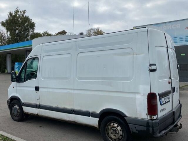 Білий Опель Movano, об'ємом двигуна 2.5 л та пробігом 400 тис. км за 2999 $, фото 1 на Automoto.ua