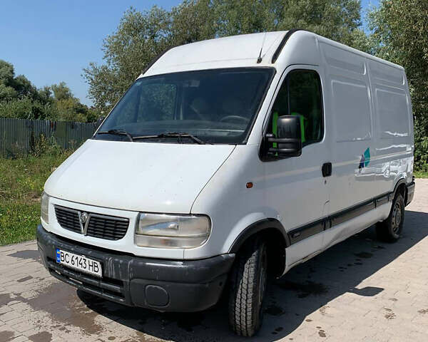 Белый Опель Movano, объемом двигателя 2.46 л и пробегом 270 тыс. км за 4600 $, фото 1 на Automoto.ua