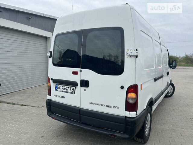 Белый Опель Movano, объемом двигателя 2.46 л и пробегом 365 тыс. км за 6500 $, фото 11 на Automoto.ua