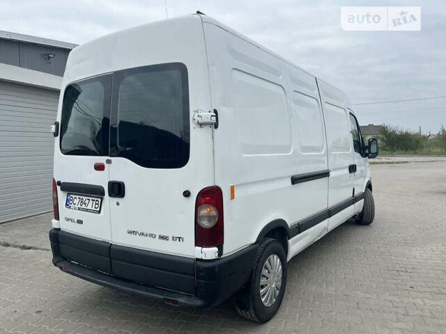 Білий Опель Movano, об'ємом двигуна 2.46 л та пробігом 365 тис. км за 6500 $, фото 7 на Automoto.ua