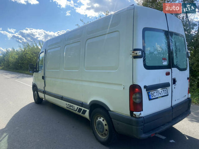 Білий Опель Movano, об'ємом двигуна 2.46 л та пробігом 426 тис. км за 5900 $, фото 9 на Automoto.ua