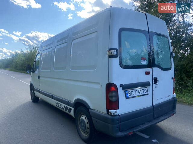 Білий Опель Movano, об'ємом двигуна 2.46 л та пробігом 426 тис. км за 5900 $, фото 10 на Automoto.ua