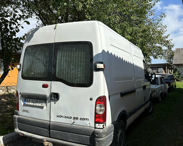 Білий Опель Movano, об'ємом двигуна 2.46 л та пробігом 470 тис. км за 5900 $, фото 1 на Automoto.ua