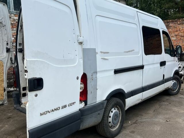 Белый Опель Movano, объемом двигателя 2.5 л и пробегом 360 тыс. км за 3300 $, фото 5 на Automoto.ua