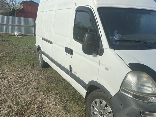 Белый Опель Movano, объемом двигателя 0.25 л и пробегом 400 тыс. км за 7700 $, фото 1 на Automoto.ua