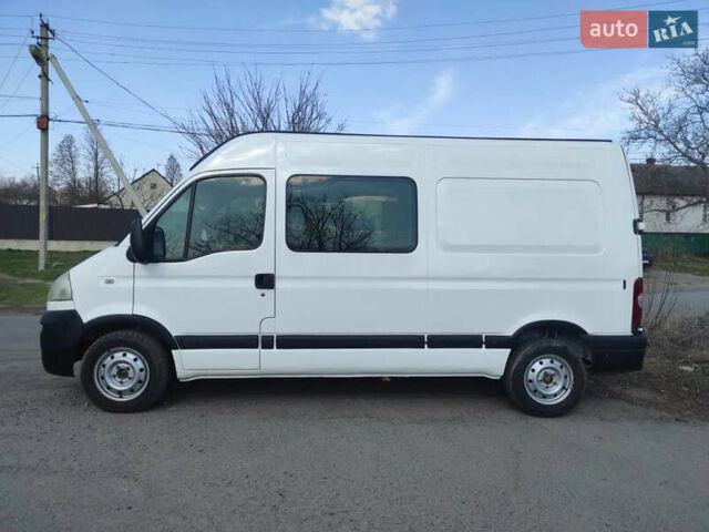 Білий Опель Movano, об'ємом двигуна 2.46 л та пробігом 227 тис. км за 6500 $, фото 1 на Automoto.ua