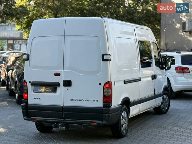 Белый Опель Movano, объемом двигателя 2.46 л и пробегом 318 тыс. км за 6900 $, фото 26 на Automoto.ua