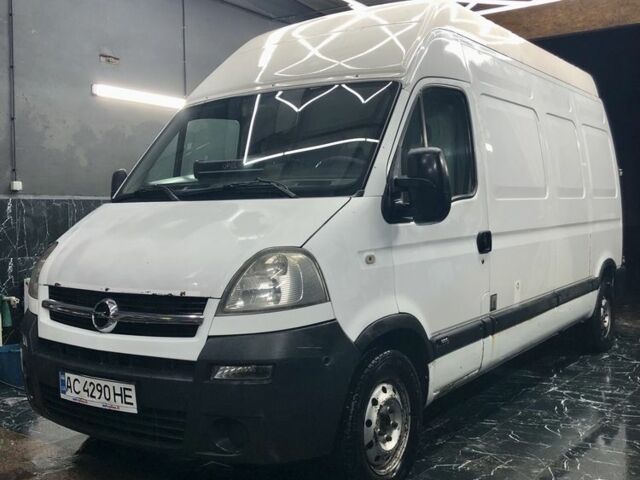 Білий Опель Movano, об'ємом двигуна 2.5 л та пробігом 497 тис. км за 6800 $, фото 1 на Automoto.ua