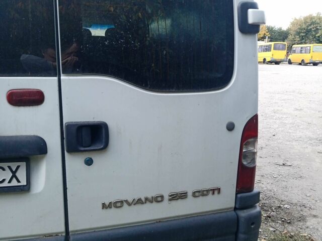 Белый Опель Movano, объемом двигателя 2.5 л и пробегом 419 тыс. км за 6700 $, фото 10 на Automoto.ua