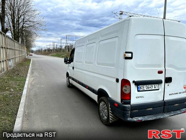 Білий Опель Movano, об'ємом двигуна 3 л та пробігом 550 тис. км за 6700 $, фото 4 на Automoto.ua