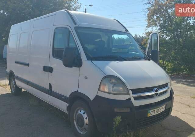 Белый Опель Movano, объемом двигателя 2.5 л и пробегом 670 тыс. км за 7500 $, фото 4 на Automoto.ua