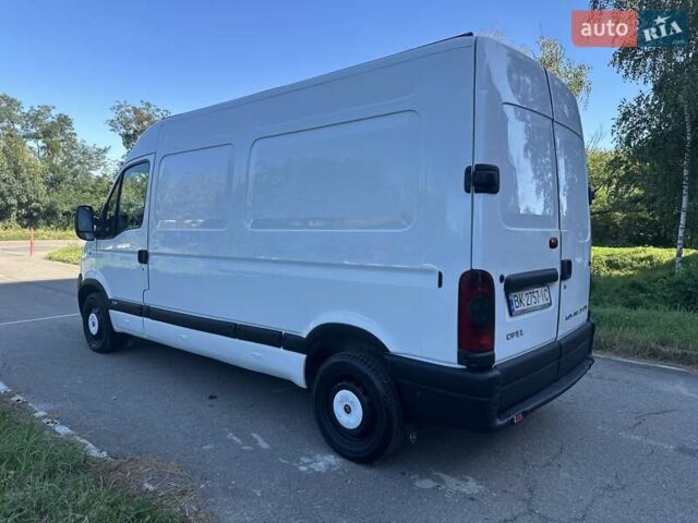 Білий Опель Movano, об'ємом двигуна 2.46 л та пробігом 464 тис. км за 5999 $, фото 11 на Automoto.ua