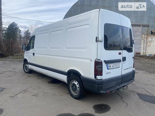 Белый Опель Movano, объемом двигателя 2.5 л и пробегом 300 тыс. км за 6900 $, фото 2 на Automoto.ua