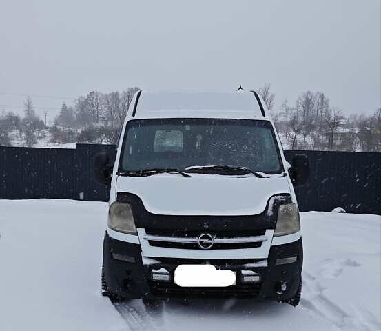 Белый Опель Movano, объемом двигателя 2.5 л и пробегом 380 тыс. км за 6600 $, фото 14 на Automoto.ua