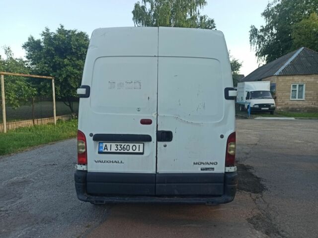 Белый Опель Movano, объемом двигателя 2.5 л и пробегом 282 тыс. км за 4400 $, фото 6 на Automoto.ua