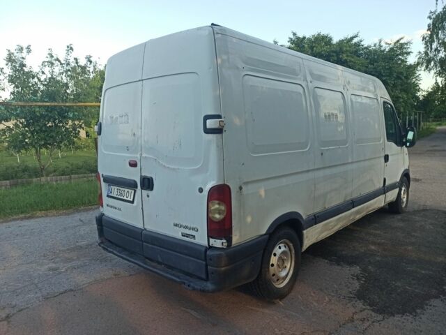 Белый Опель Movano, объемом двигателя 2.5 л и пробегом 282 тыс. км за 4400 $, фото 8 на Automoto.ua