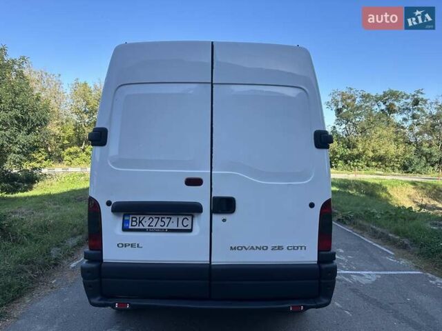 Білий Опель Movano, об'ємом двигуна 2.46 л та пробігом 464 тис. км за 5999 $, фото 9 на Automoto.ua