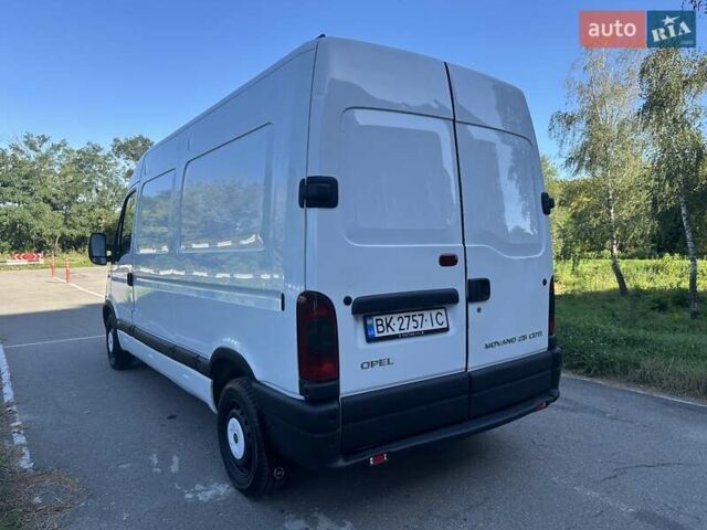 Білий Опель Movano, об'ємом двигуна 2.46 л та пробігом 464 тис. км за 5999 $, фото 10 на Automoto.ua