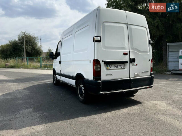 Білий Опель Movano, об'ємом двигуна 2.5 л та пробігом 307 тис. км за 5700 $, фото 2 на Automoto.ua