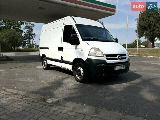 Білий Опель Movano, об'ємом двигуна 2.5 л та пробігом 307 тис. км за 5700 $, фото 3 на Automoto.ua