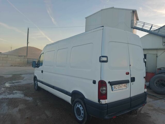 Білий Опель Movano, об'ємом двигуна 2.5 л та пробігом 430 тис. км за 8000 $, фото 1 на Automoto.ua