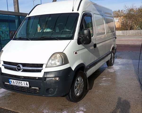 Білий Опель Movano, об'ємом двигуна 2.5 л та пробігом 5 тис. км за 7300 $, фото 1 на Automoto.ua