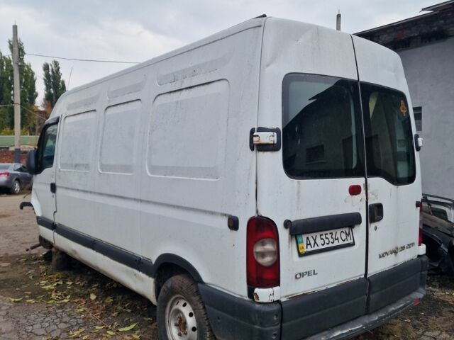 Белый Опель Movano, объемом двигателя 2.5 л и пробегом 240 тыс. км за 1999 $, фото 1 на Automoto.ua