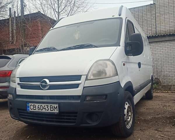 Белый Опель Movano, объемом двигателя 2.5 л и пробегом 693 тыс. км за 6500 $, фото 1 на Automoto.ua