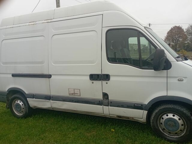 Білий Опель Movano, об'ємом двигуна 2.5 л та пробігом 512 тис. км за 7200 $, фото 1 на Automoto.ua