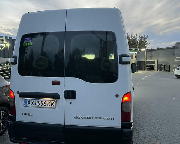 Білий Опель Movano, об'ємом двигуна 2.46 л та пробігом 525 тис. км за 6500 $, фото 3 на Automoto.ua
