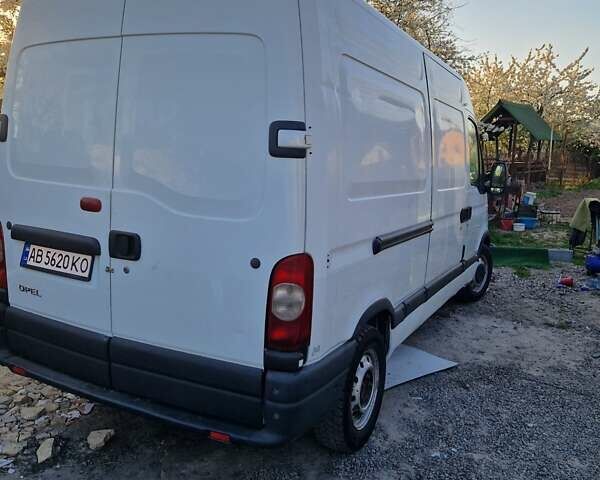 Белый Опель Movano, объемом двигателя 2.46 л и пробегом 411 тыс. км за 7000 $, фото 9 на Automoto.ua