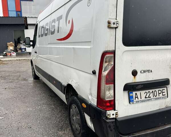 Белый Опель Movano, объемом двигателя 2.3 л и пробегом 480 тыс. км за 8700 $, фото 1 на Automoto.ua