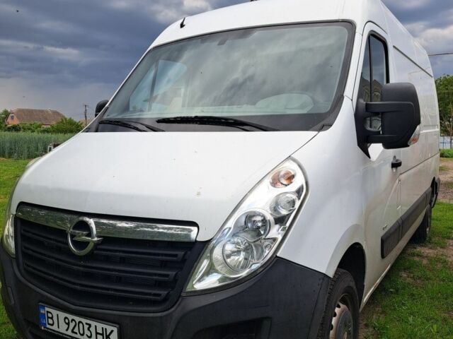 Белый Опель Movano, объемом двигателя 2.3 л и пробегом 217 тыс. км за 12250 $, фото 1 на Automoto.ua