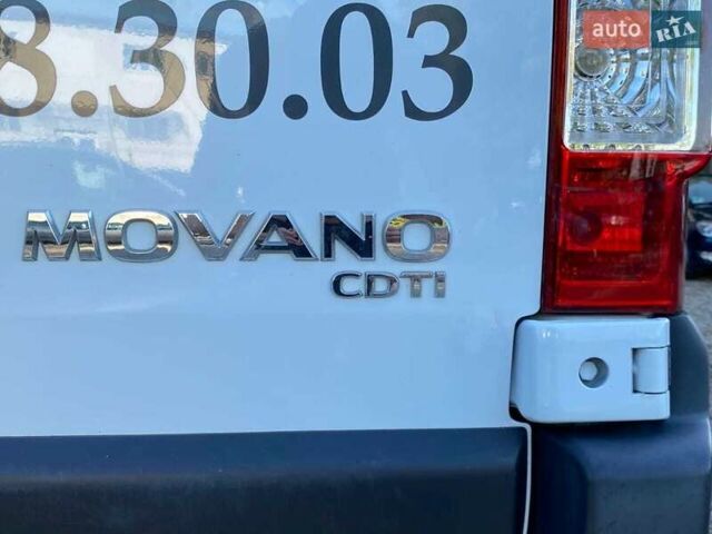 Белый Опель Movano, объемом двигателя 2.3 л и пробегом 265 тыс. км за 15600 $, фото 14 на Automoto.ua