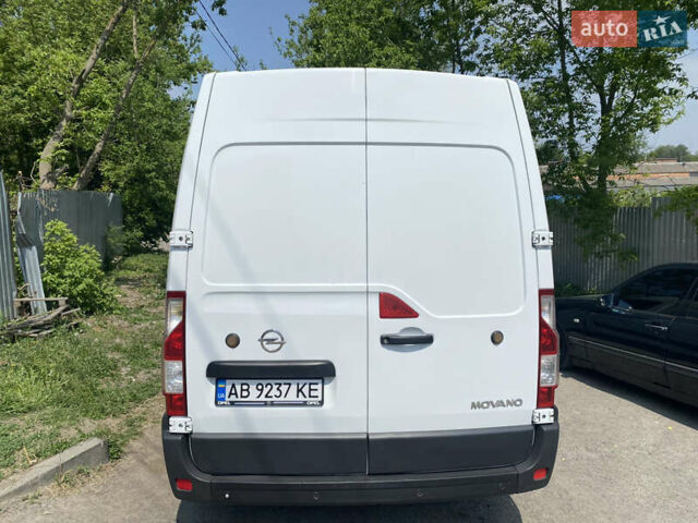 Белый Опель Movano, объемом двигателя 2.3 л и пробегом 345 тыс. км за 14000 $, фото 2 на Automoto.ua