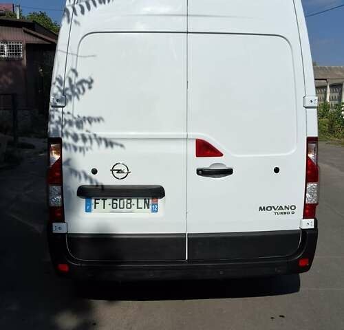 Белый Опель Movano, объемом двигателя 2.3 л и пробегом 227 тыс. км за 16200 $, фото 2 на Automoto.ua