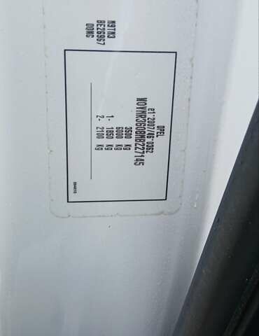 Белый Опель Movano, объемом двигателя 2.3 л и пробегом 263 тыс. км за 19800 $, фото 21 на Automoto.ua