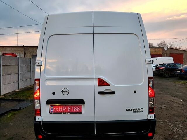 Белый Опель Movano, объемом двигателя 2.3 л и пробегом 186 тыс. км за 17900 $, фото 3 на Automoto.ua