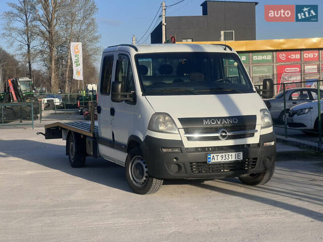 Белый Опель Movano, объемом двигателя 2.46 л и пробегом 468 тыс. км за 8900 $, фото 2 на Automoto.ua