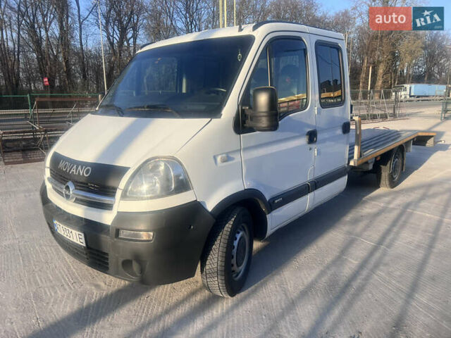 Белый Опель Movano, объемом двигателя 2.46 л и пробегом 468 тыс. км за 8900 $, фото 13 на Automoto.ua